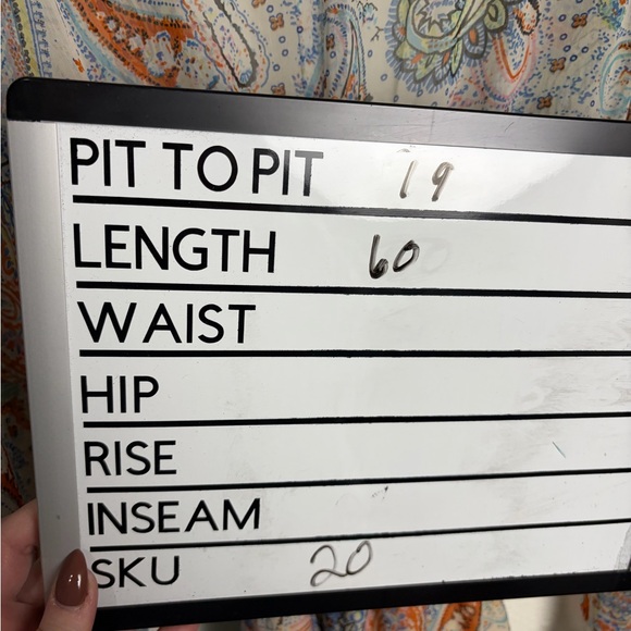 Paisley Maxi Dress blue cream sheer sz L flowy long sleeve whimsy feminine - Picture 13 of 13